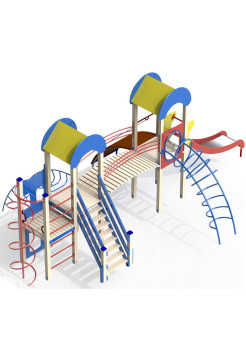 Игровая площадка "Мостик-2"